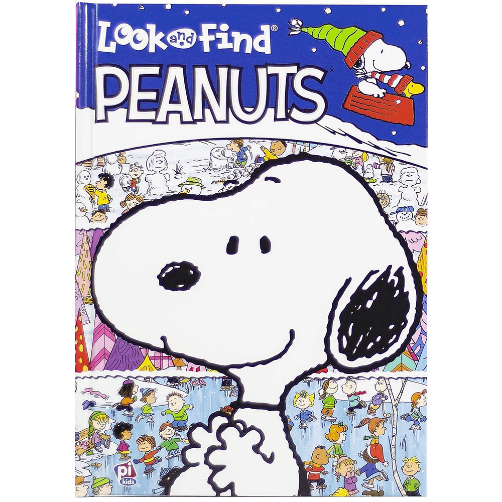 Peanuts Charlie Brown Christmas Look And Find Pi