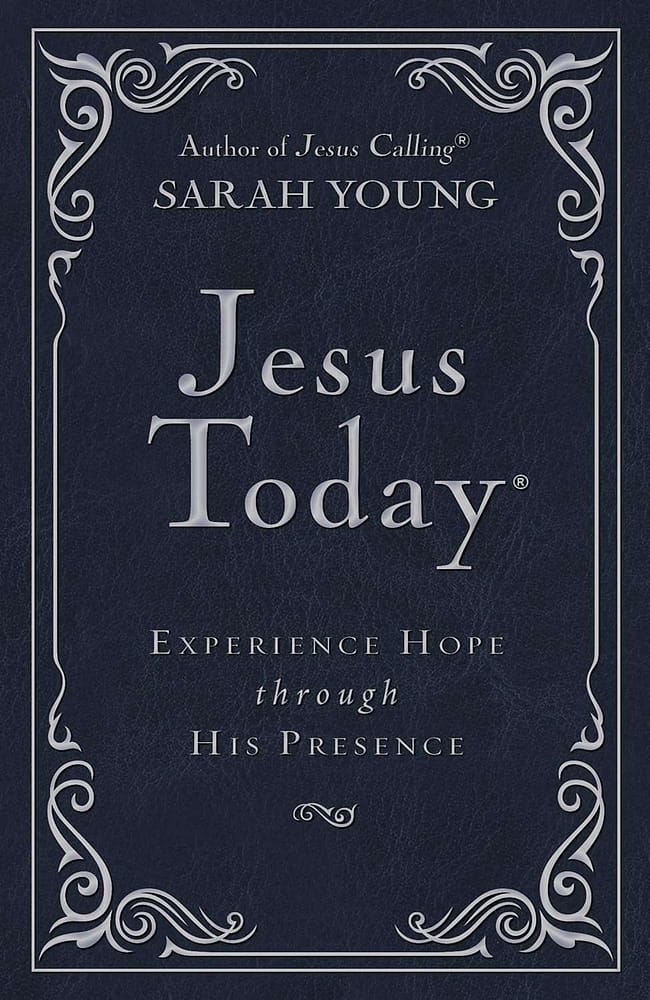 Jesus Today Deluxe Edition, Leathersoft, Navy, With Full Scriptures: Experience